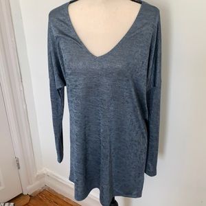 June and Hudson metallic tunic